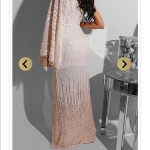 Gold sequence Dress